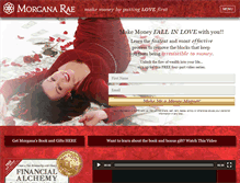 Tablet Screenshot of morganarae.com