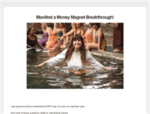 Tablet Screenshot of manifest.morganarae.com